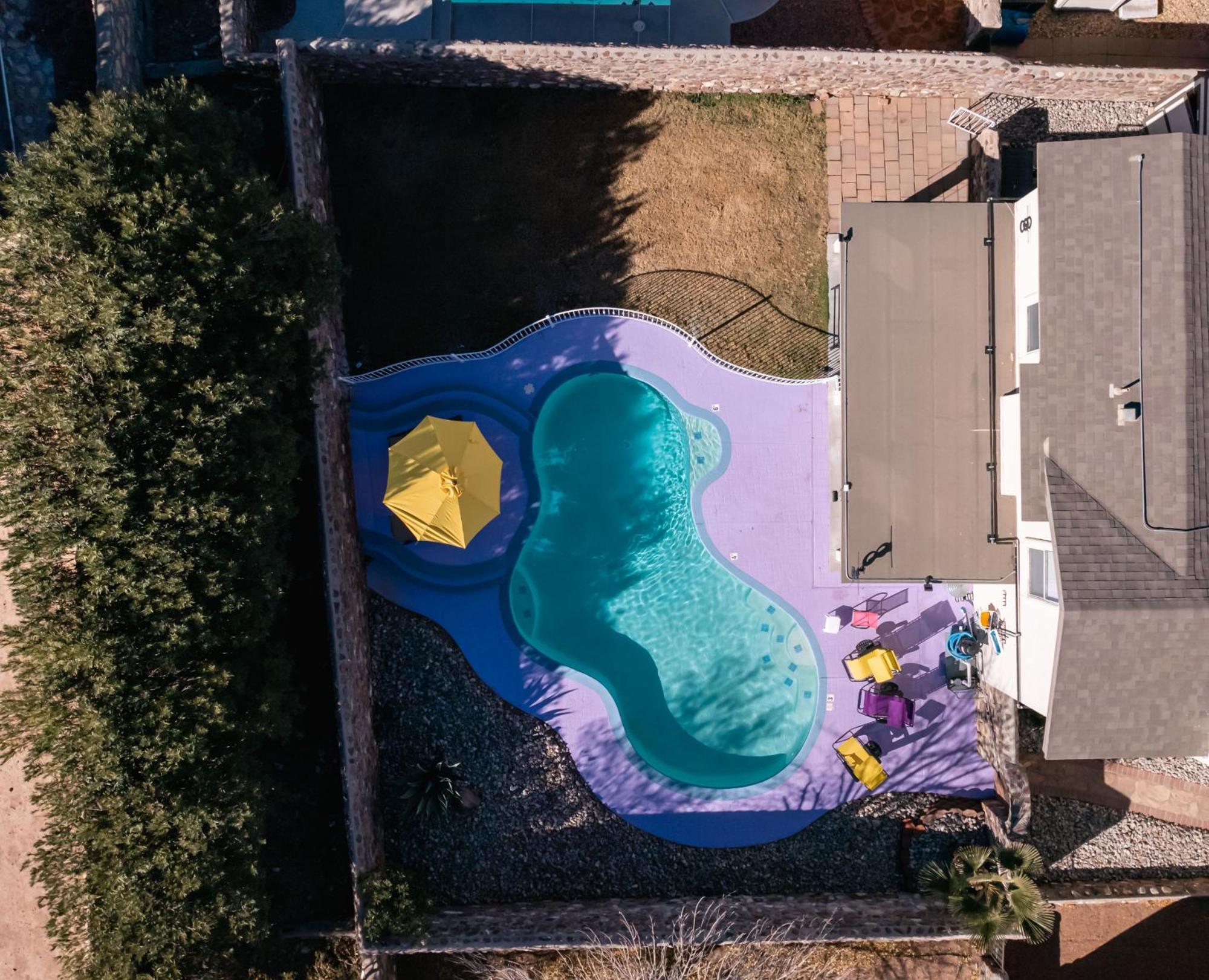 Вилла Franklin Luxe Oasis Эль-Пасо Экстерьер фото
